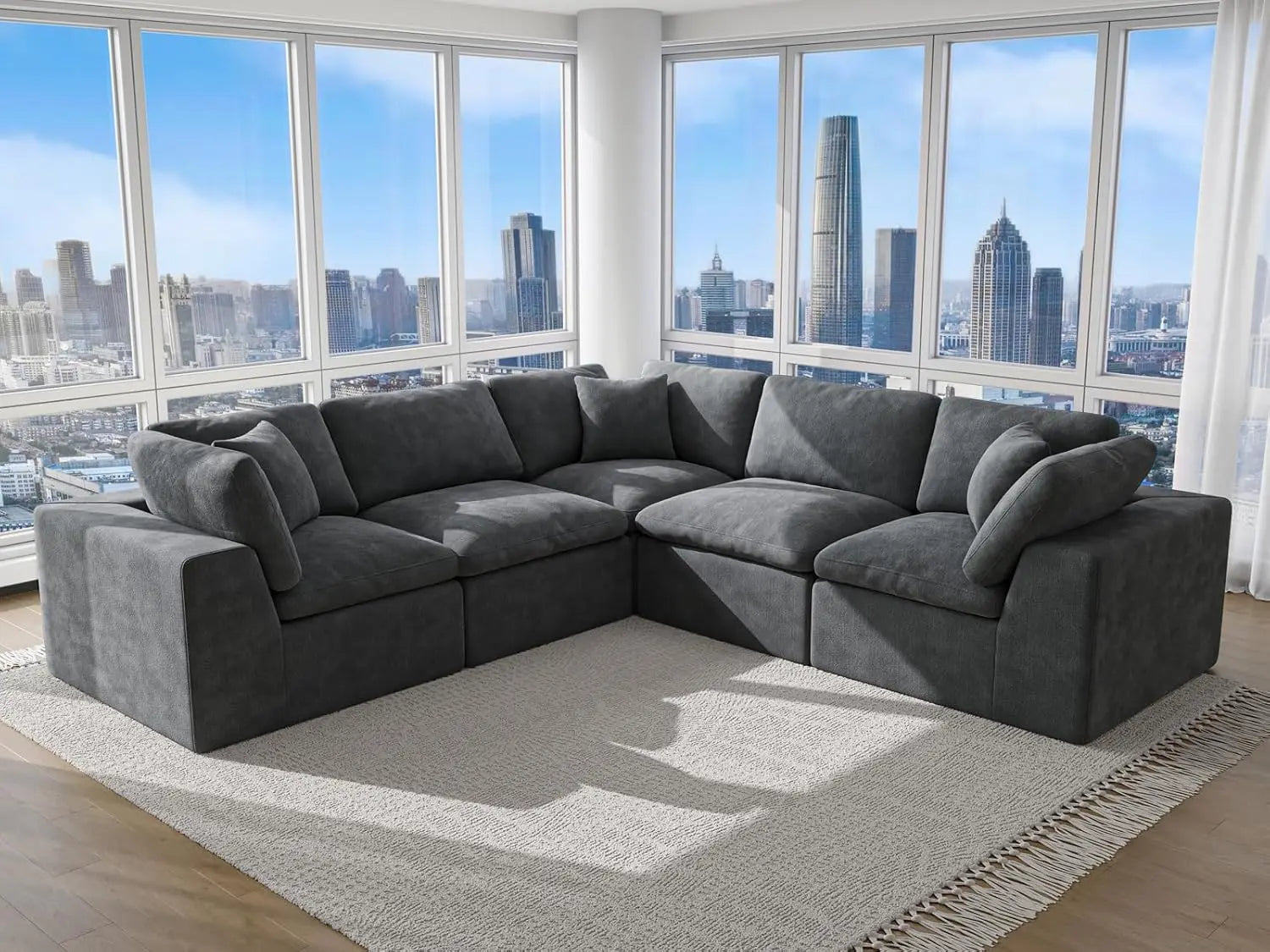 Cloud Couch Modular Sectional Couches for Living Room Corner