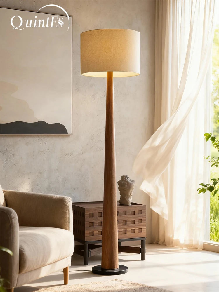 Luxury Modern Large Wood Floor Lamp