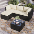 5-Piece Outdoor Sectional Sofa Set