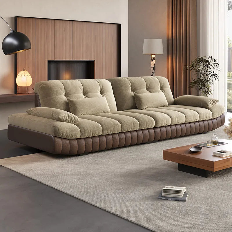 Black Living Room Floor Sofas Design