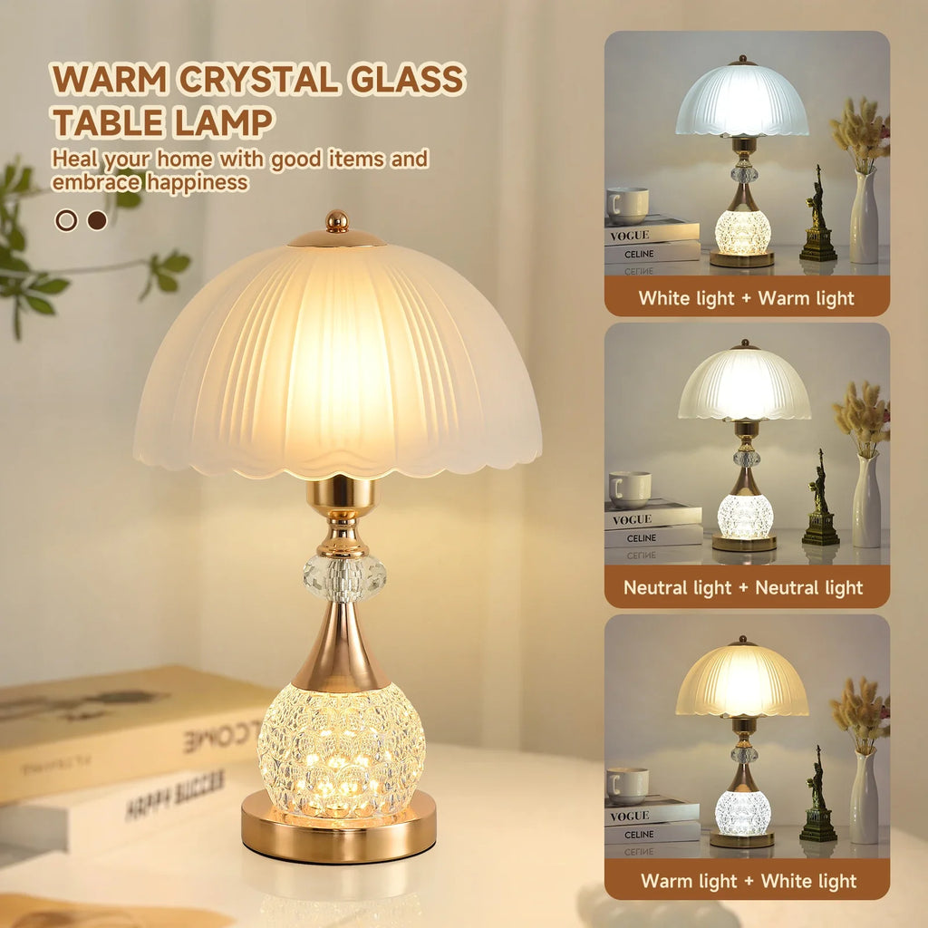 Bedside Petal Table Lamp