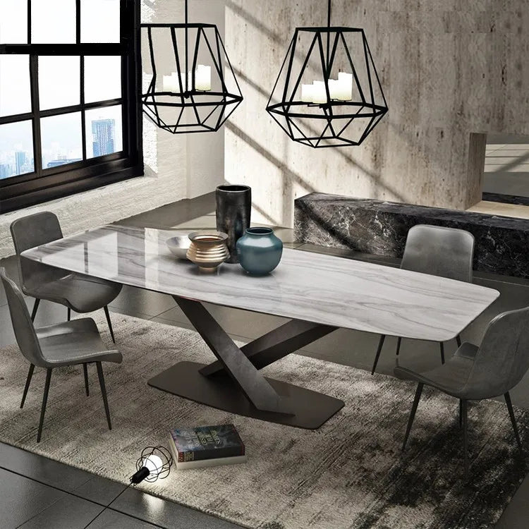 Nordic Modern Luxury Dining Table