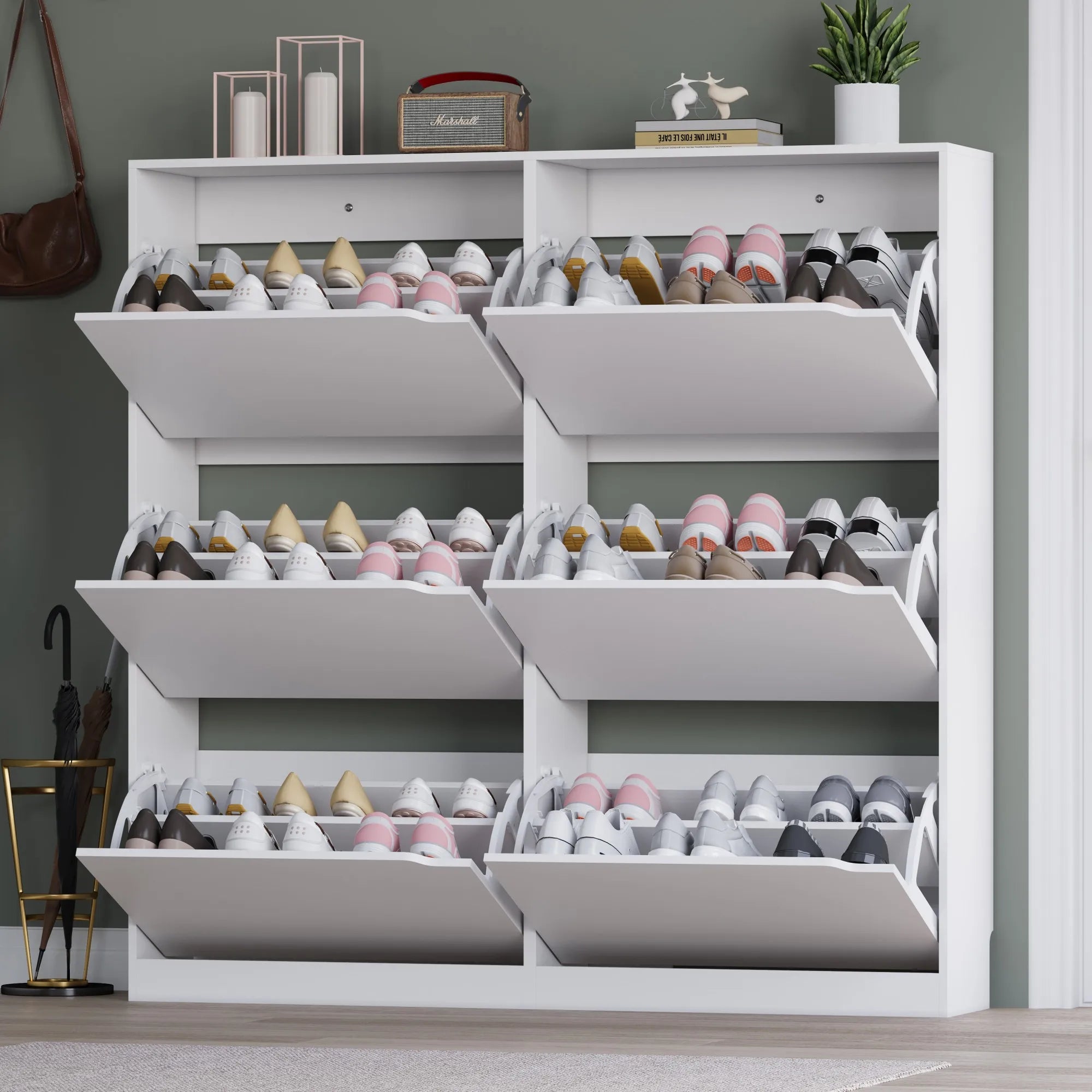 Shoe Storage Cabinet
