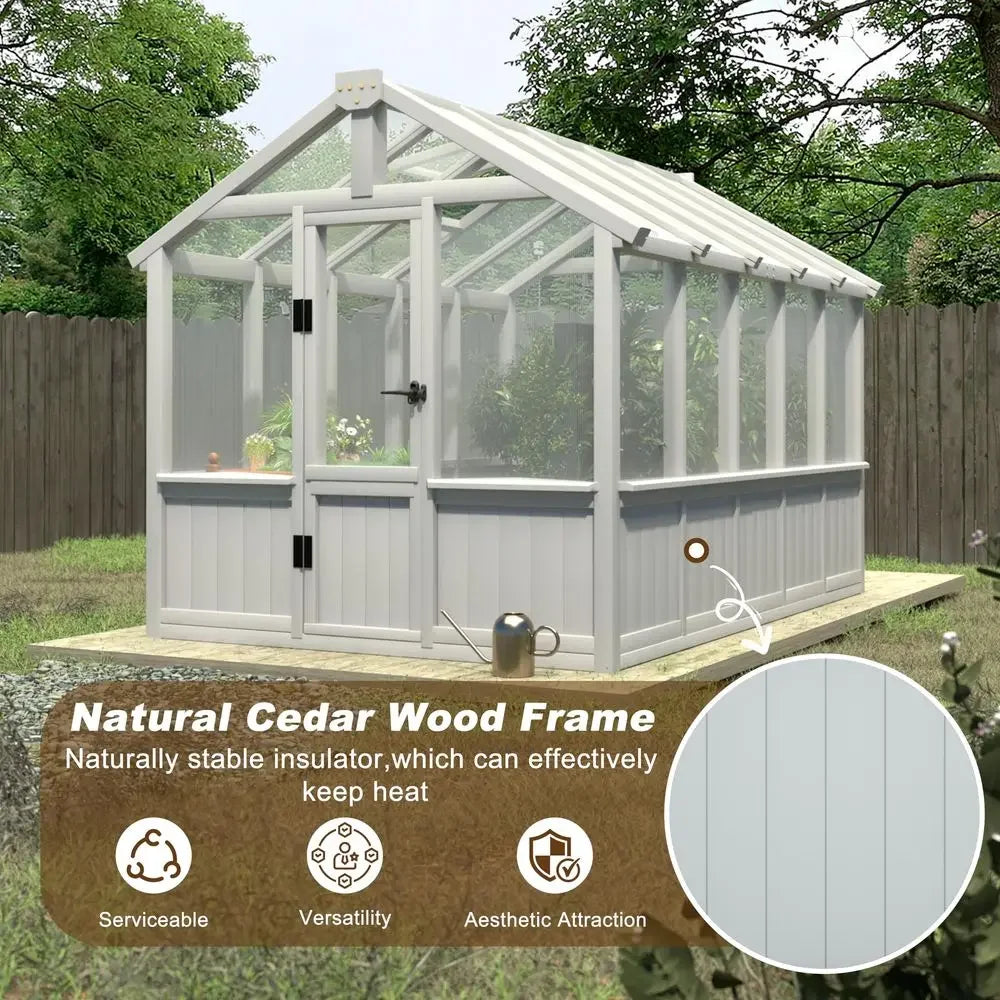 6x10 FT Greenhouse for Outdoors