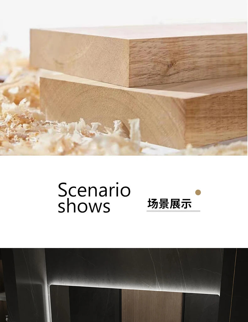 Bathroom Vanity Stone Slab Ceramic Basin