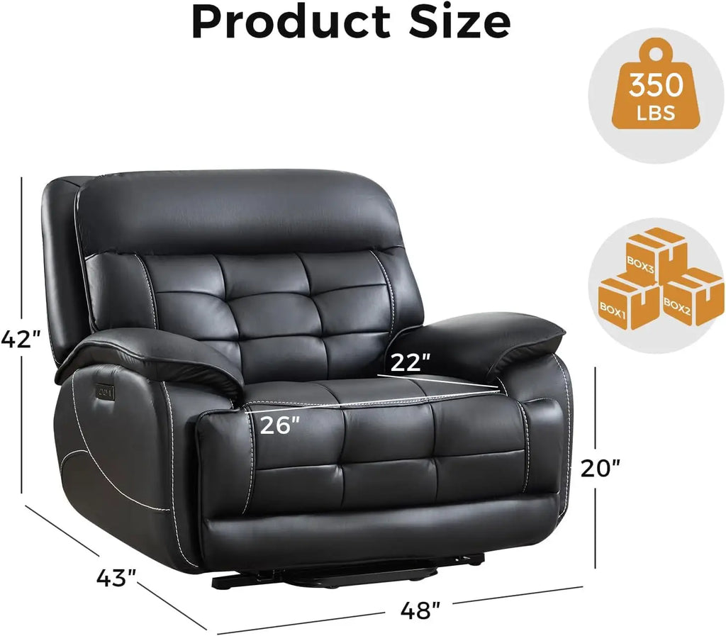 Power Lift Recliner Elderly 26in Wide Heat Massage