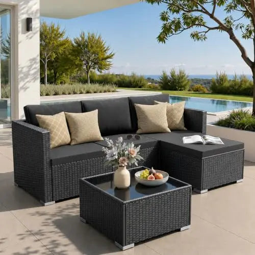 Patio Furniture Set 5 Piece