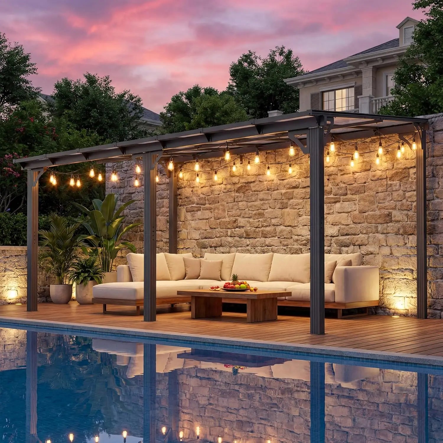 Lean to Gazebo, Pergolas and Gazebos  Awnings for Patio