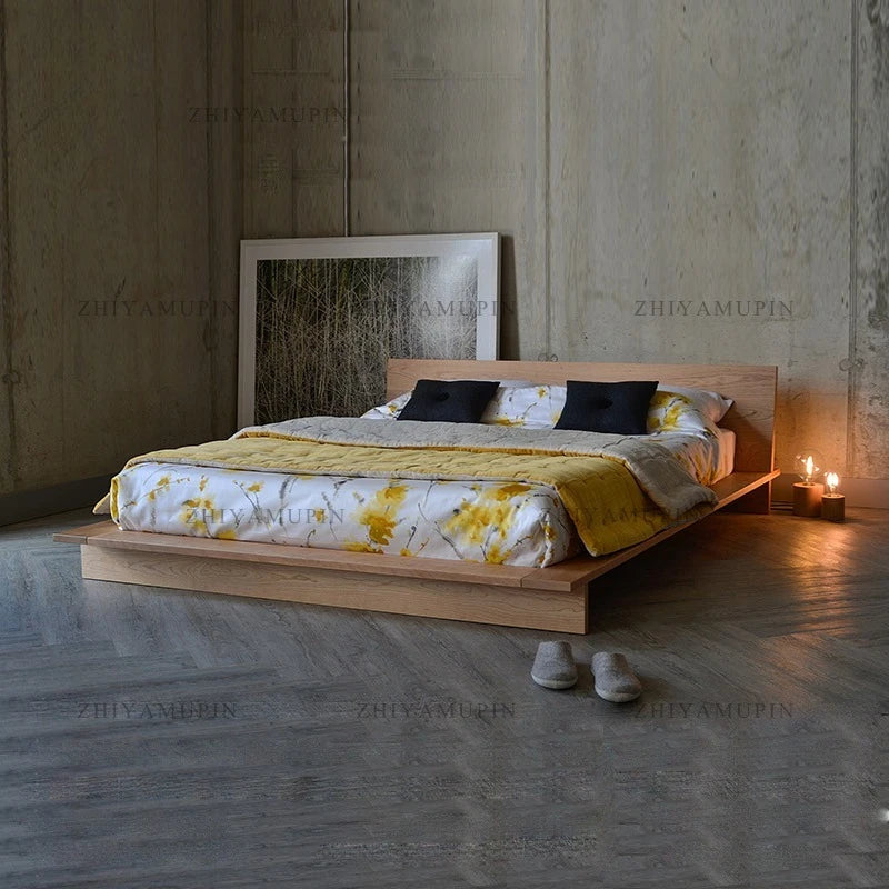 Japanese Wabi-Sabi Style Guesthouse & Hotel Bed