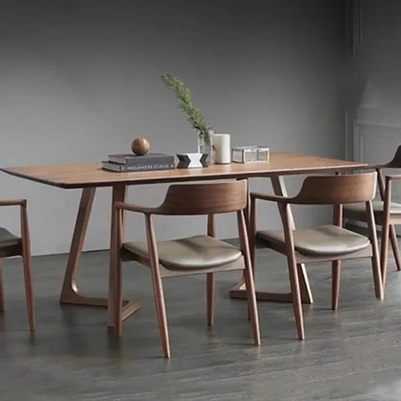 Italy Kitchen Table Wooden Luxury Design