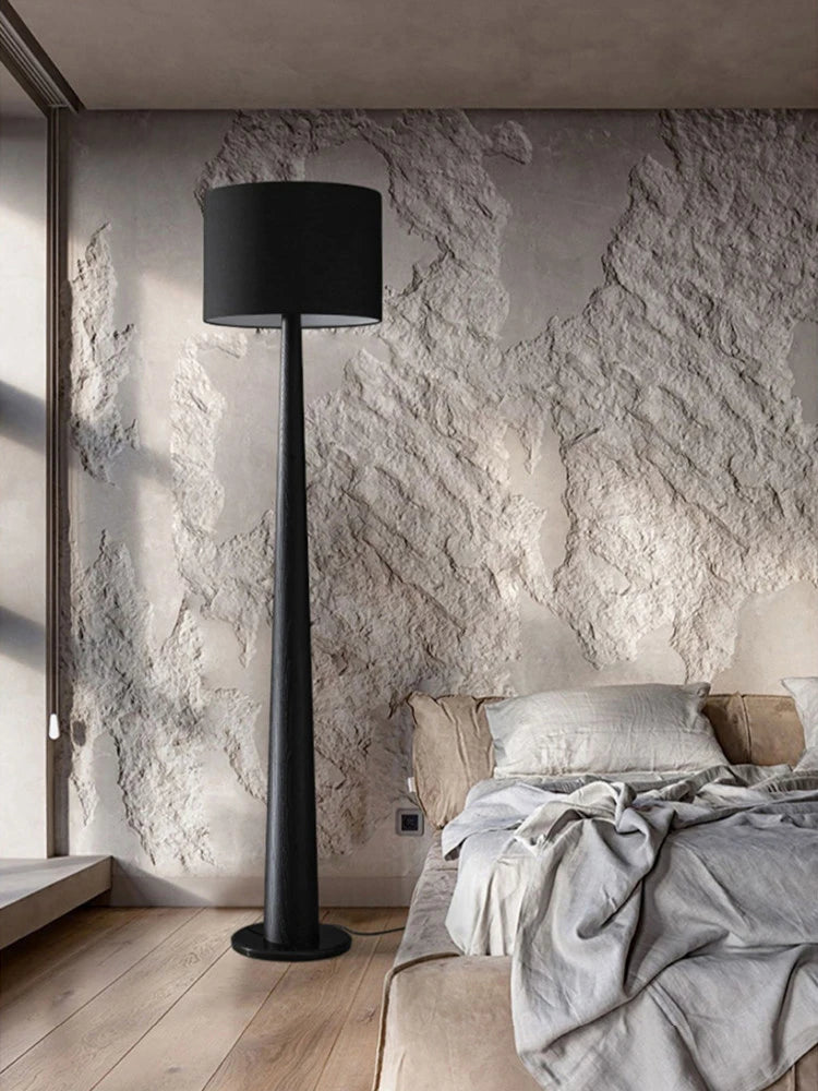 Luxury Modern Large Wood Floor Lamp