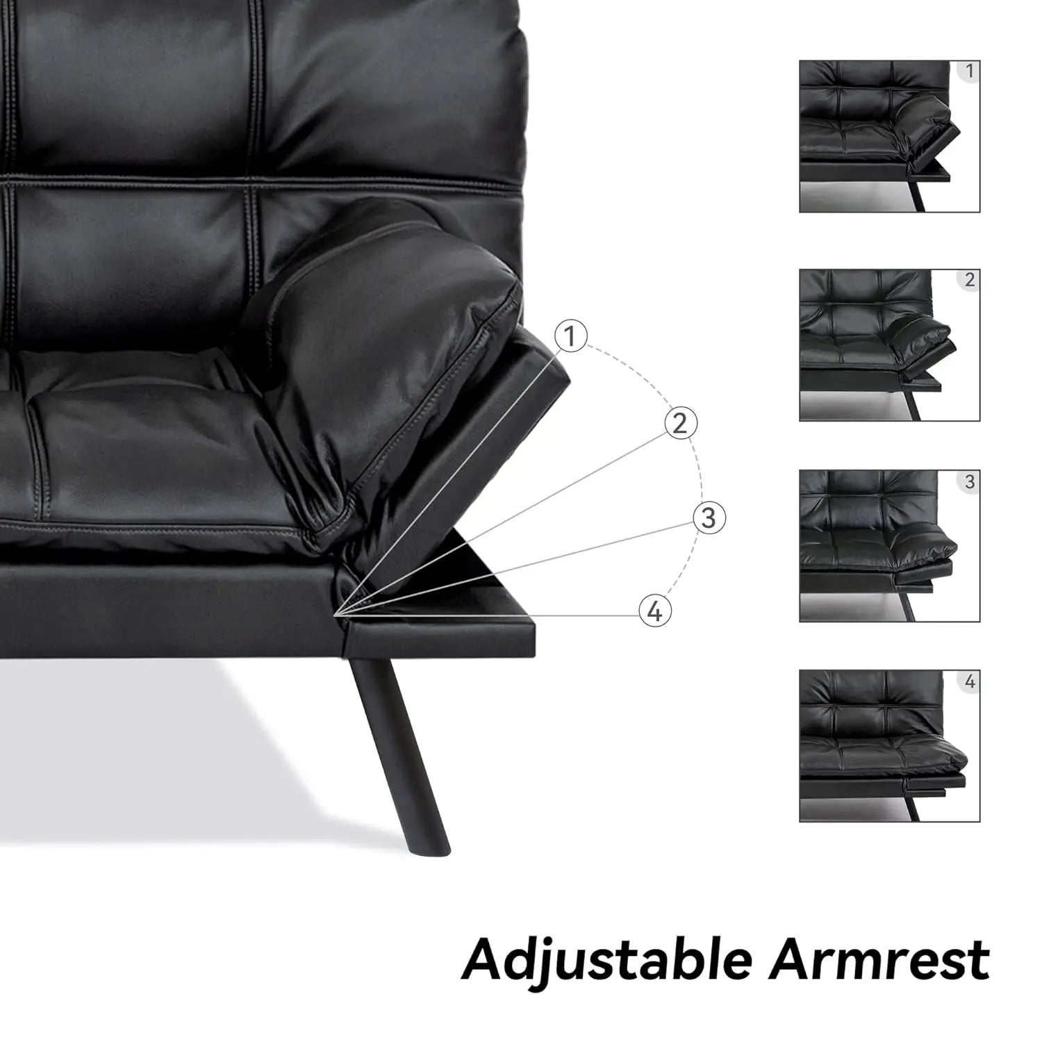 Convertible Futon Sofa Bed
