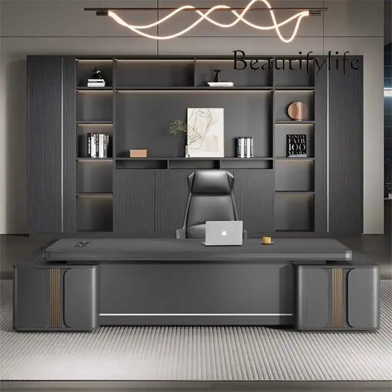 Boss Office Desk And Chair Combination