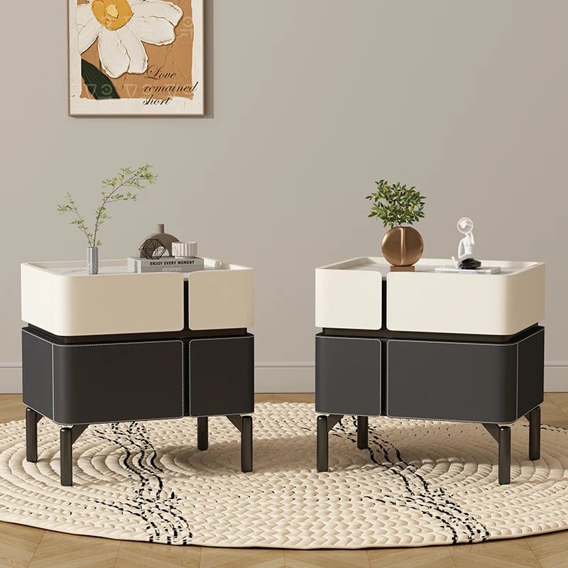 Set Of 2 Modern Luxury Nightstands