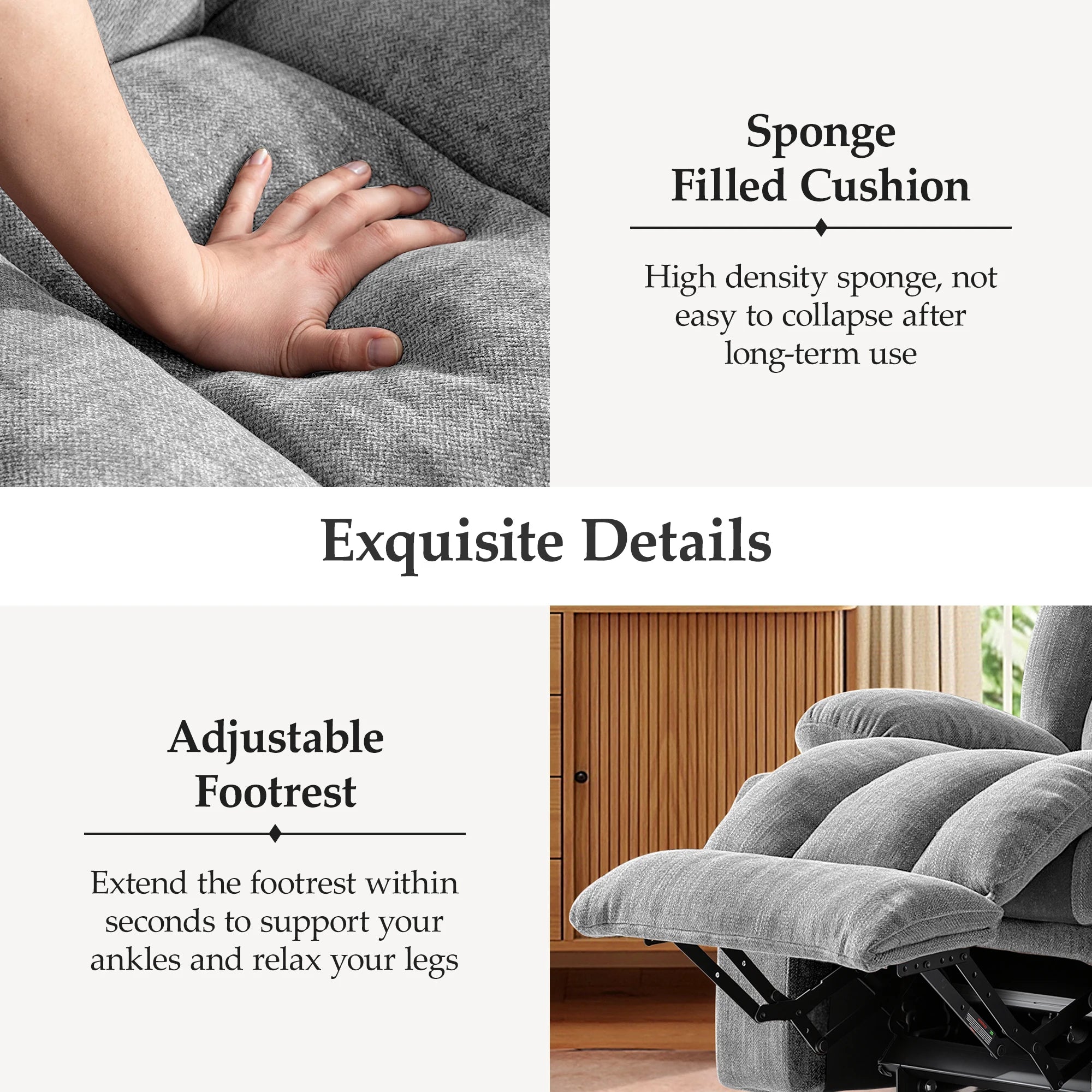 Power Lift Recliner Chair for Elderly