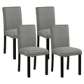 Wooden Dining Chairs Set of 4