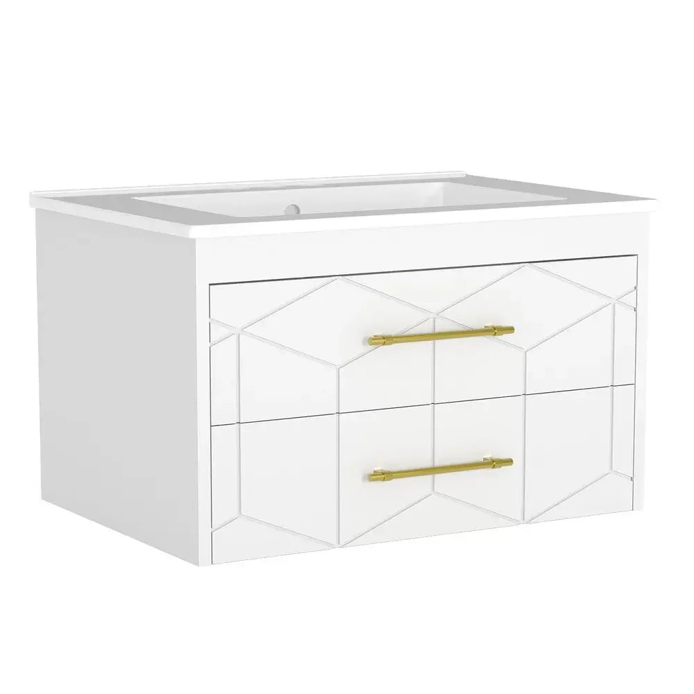Floating Bathroom Vanity with Sink