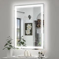 LED Bathroom Mirror, Bathroom Vanity with Anti-Fog,