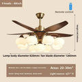 American Retro Ceiling Fan Lights