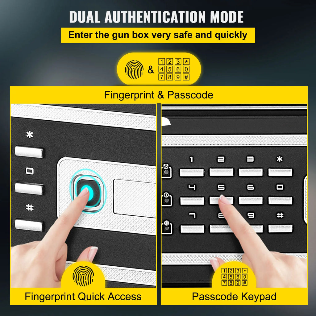 Fingerprint Locks Safe Deposit Box