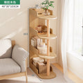 Wooden Corner Multi-Layer Side Table