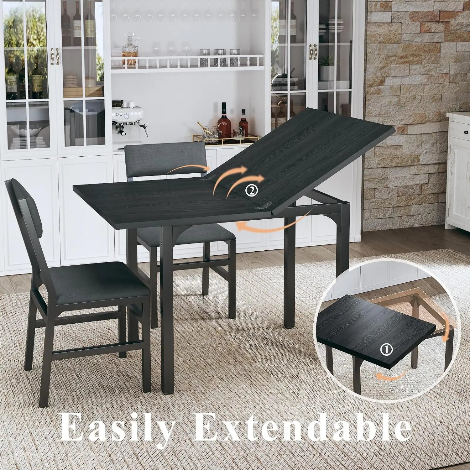 Dining Table Set for 4,