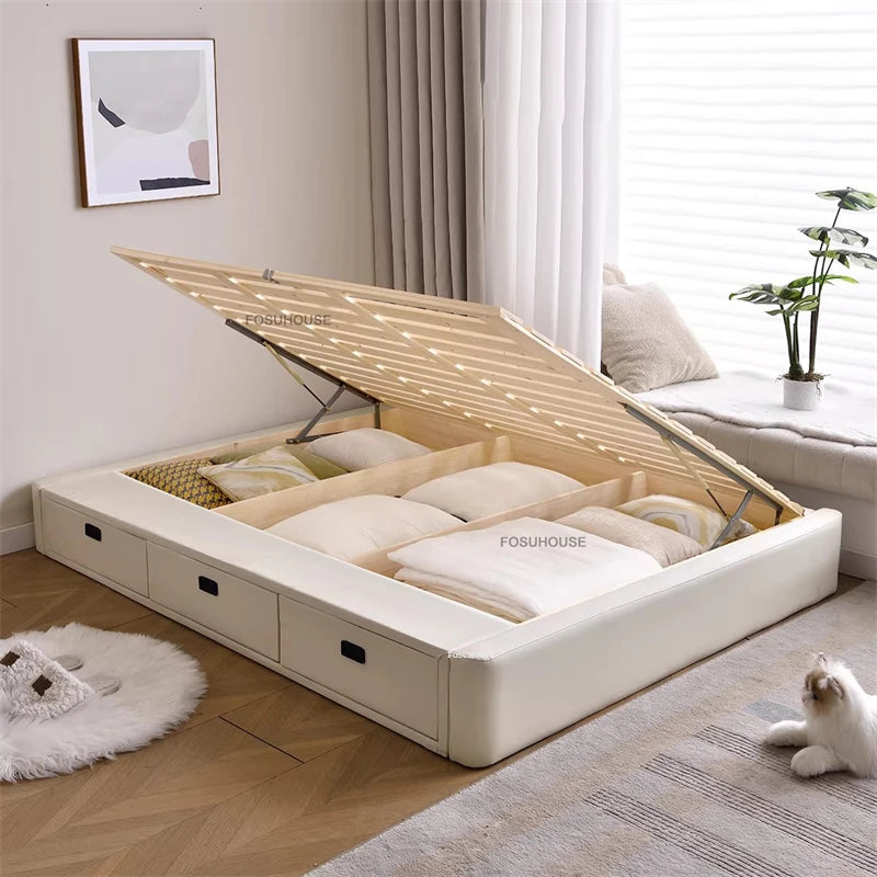 Japanese Bed Frame with Storage