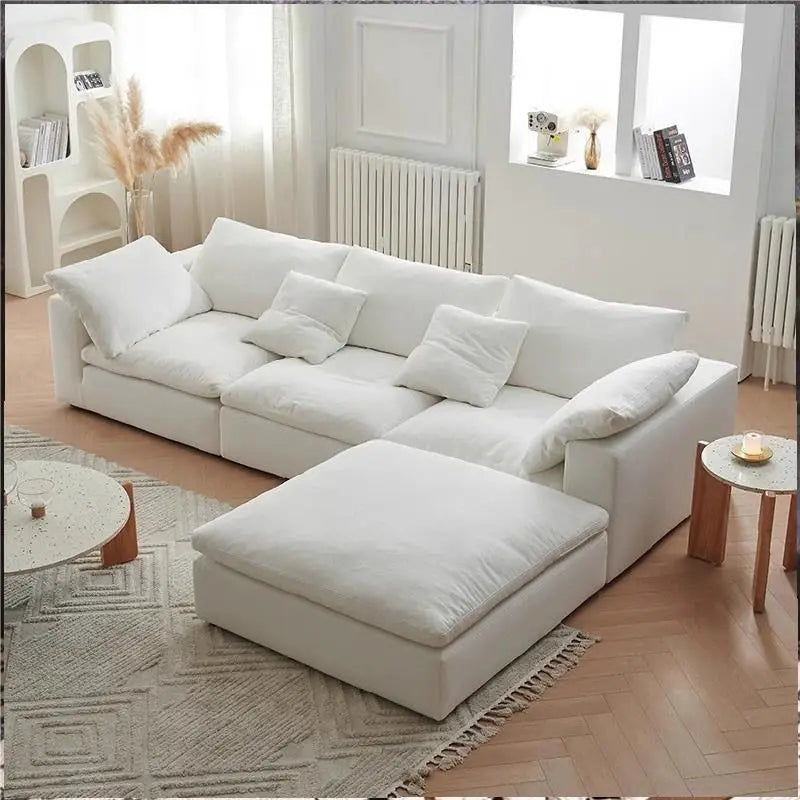 Cloud Depth Sofa with Down-filled Cushions