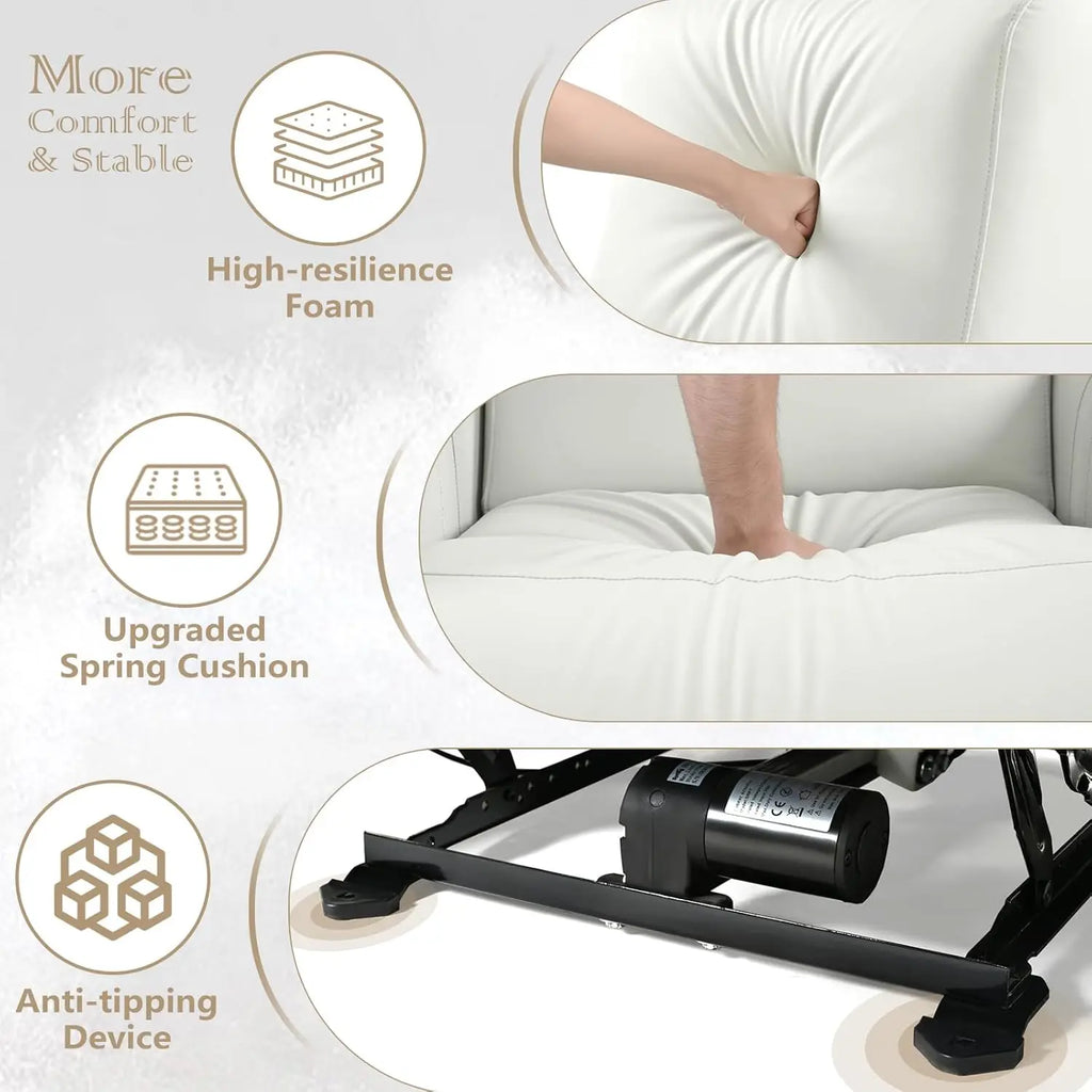 Wall Hugger Power Recliner Small Space USB