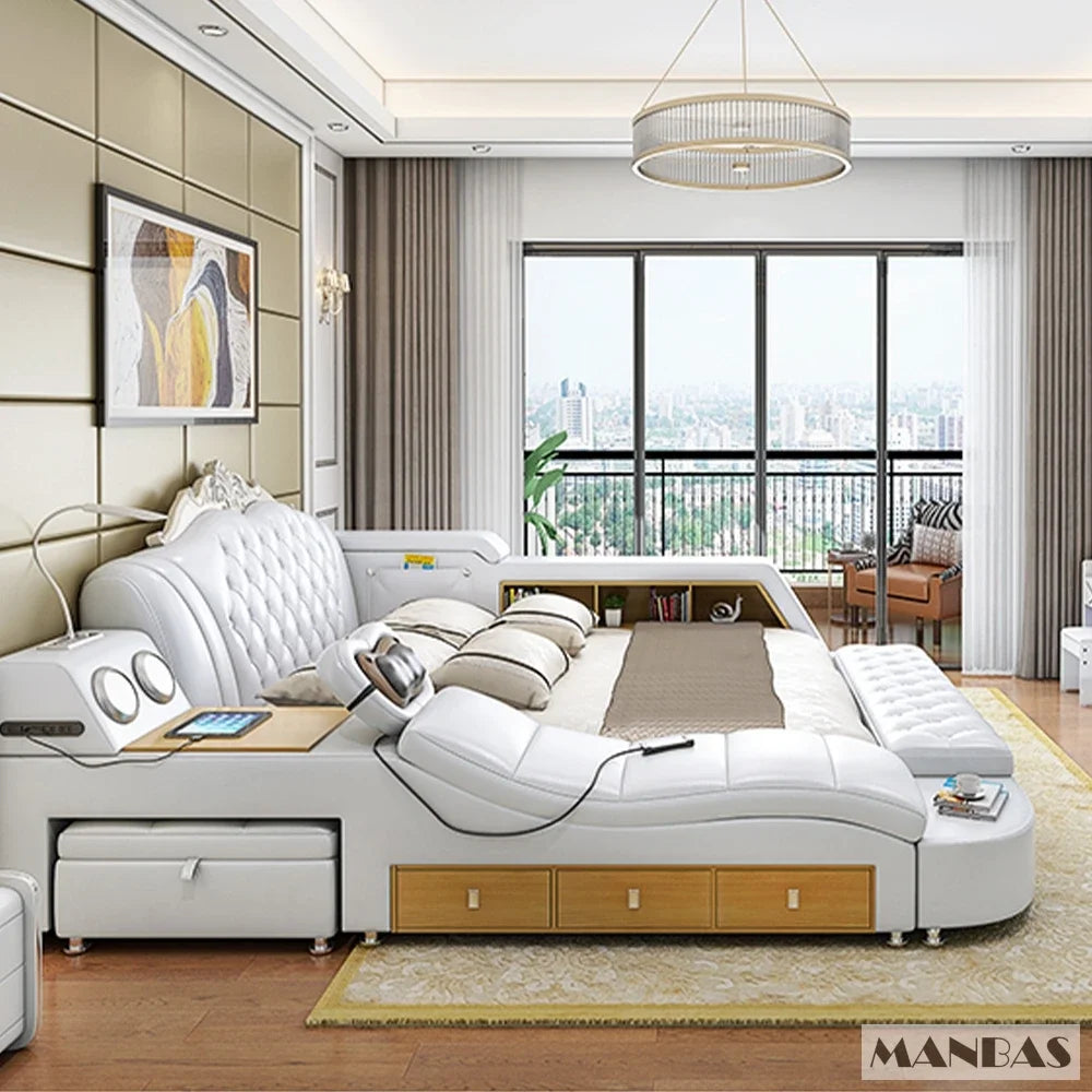 Ultimate Bed Frame Tech Smart Multifunctional Bed