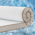 Cooling mattress topper for bedroom