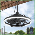 20" Outdoor Ceiling Fan with Light