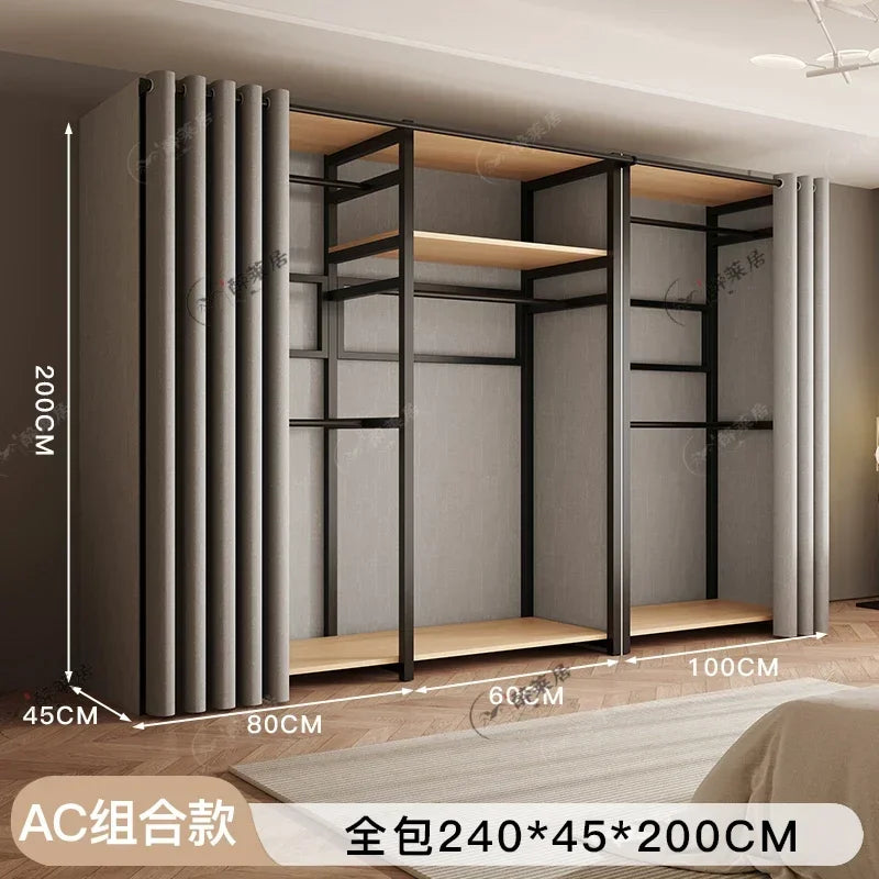 Integrated household easy assembly steel frame