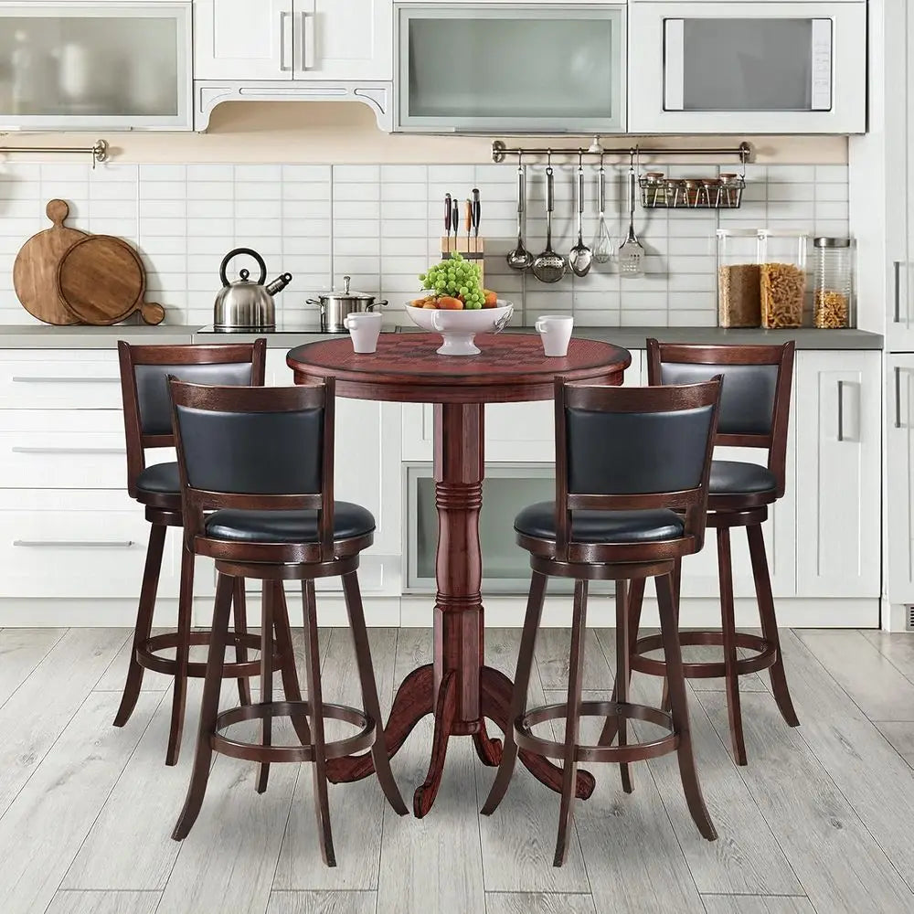 Round Bar Table and Stools