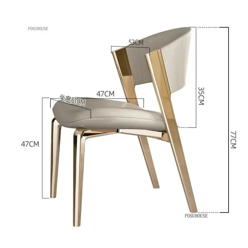 Luxury Designer Dining Chair