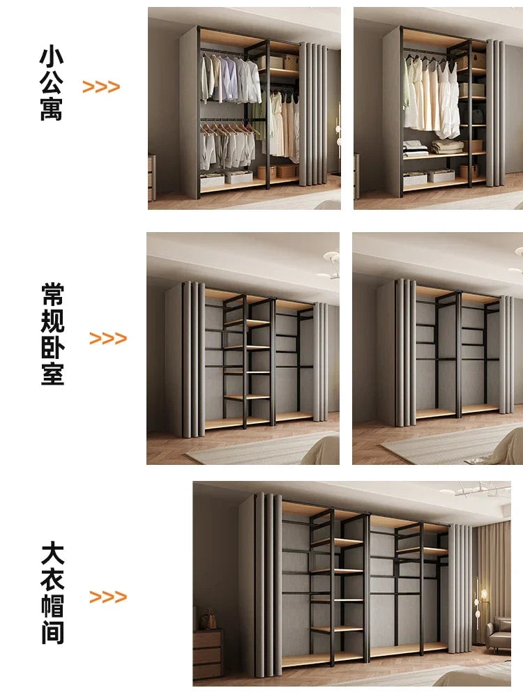 Integrated household easy assembly steel frame