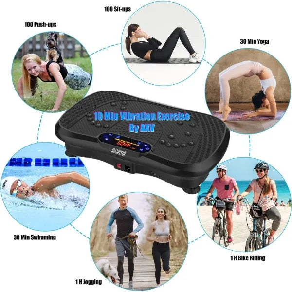 Vibration Plate Fitness Platform Vibrating Lymphatic Drainage