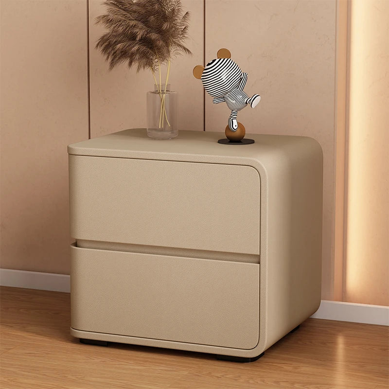 Modern  Simple Luxury Design Cream Style Nightstands