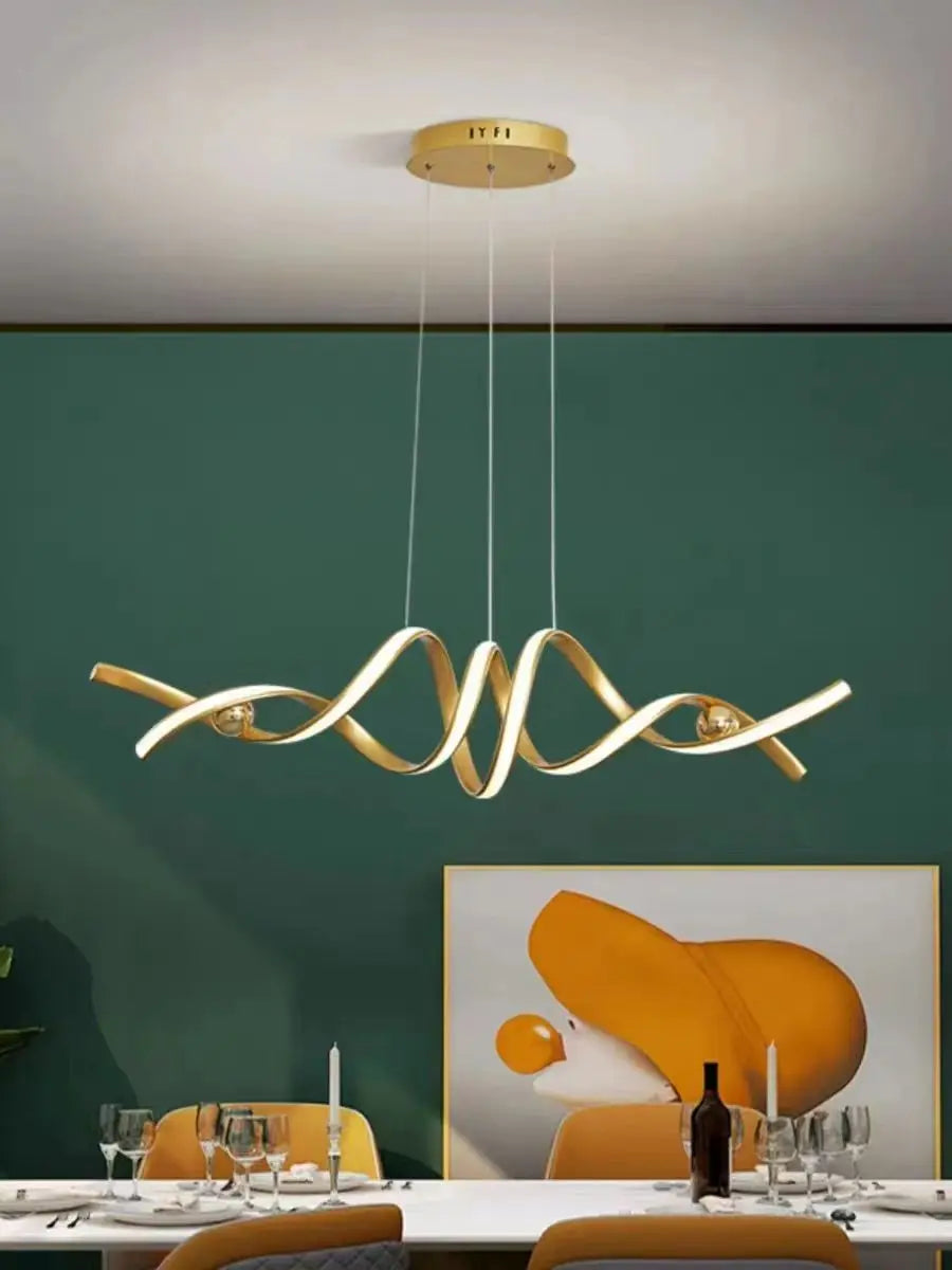 Long LED Pendant Light For dining room