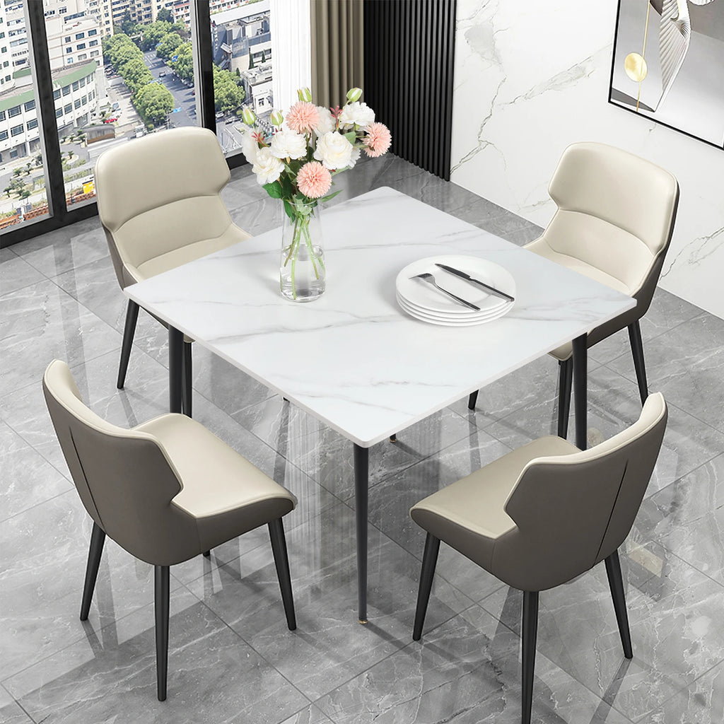 Slate Kitchen Dining Table with Sintered Stone
