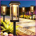 Solar Pathway Lights Outdoor, 8 Pack