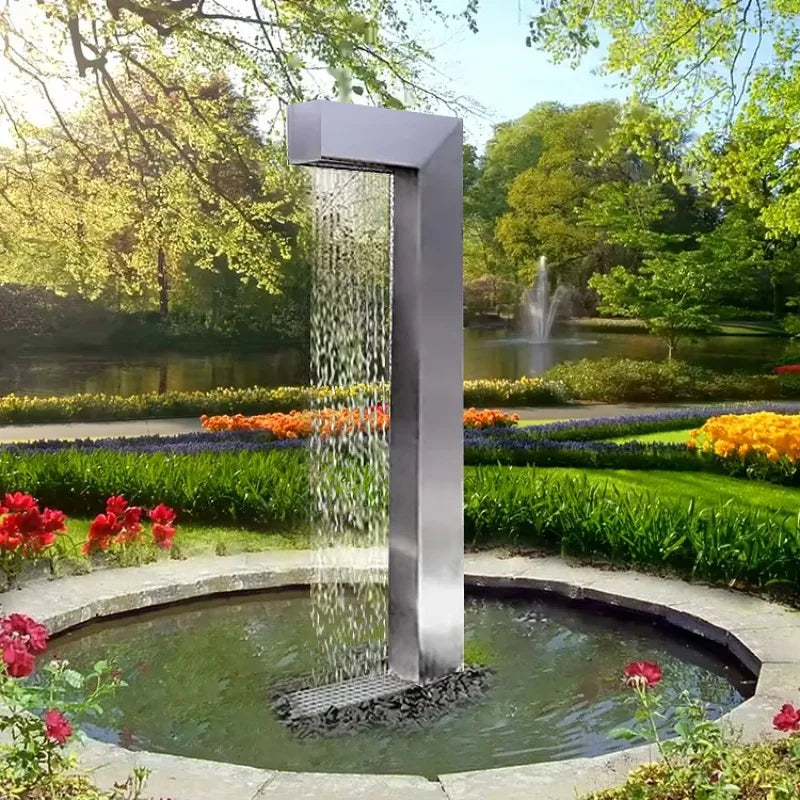 Fountain Indoor/Outdoor Waterfall Curtain