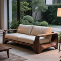 Classic Wood Living Room Sofas