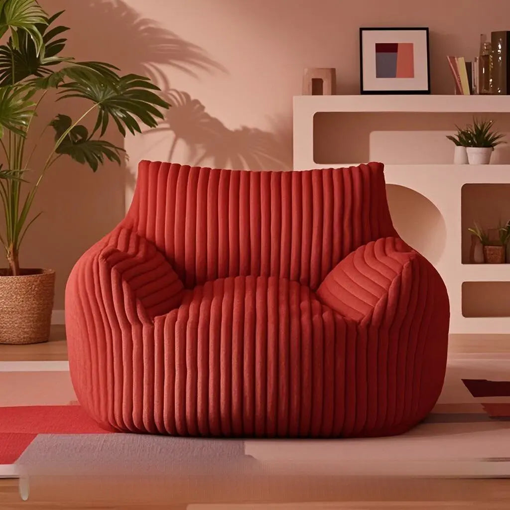 Modern Japanese Design Plush Soft Corduroy Fabric