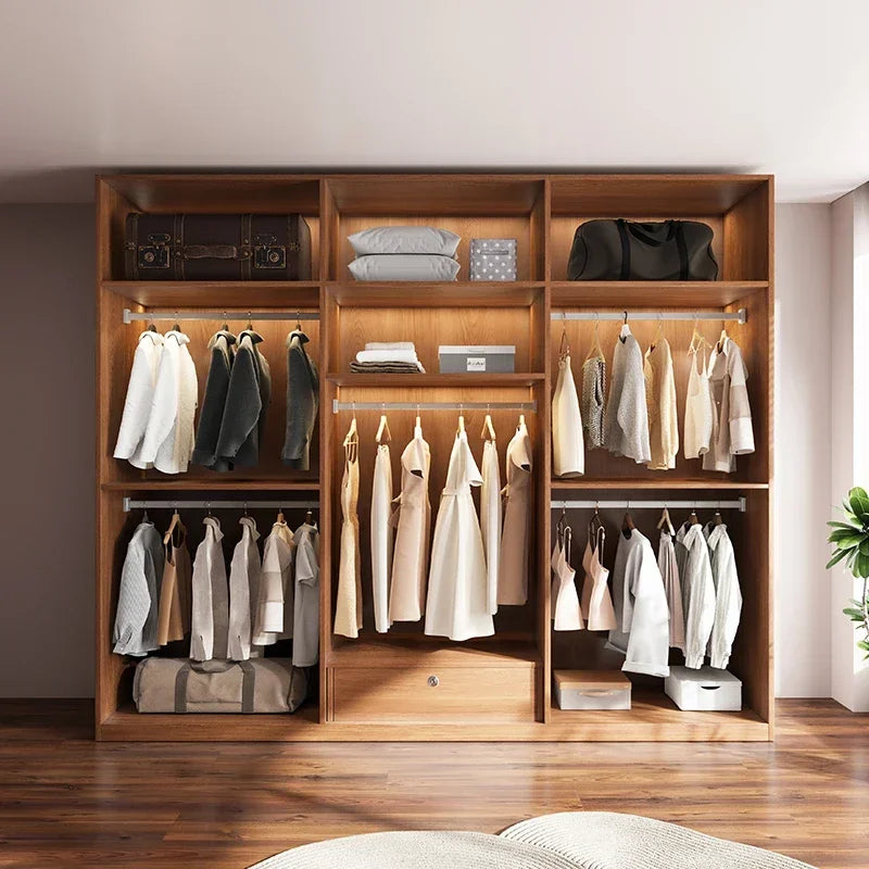 Modern Armoire glass wardrobe