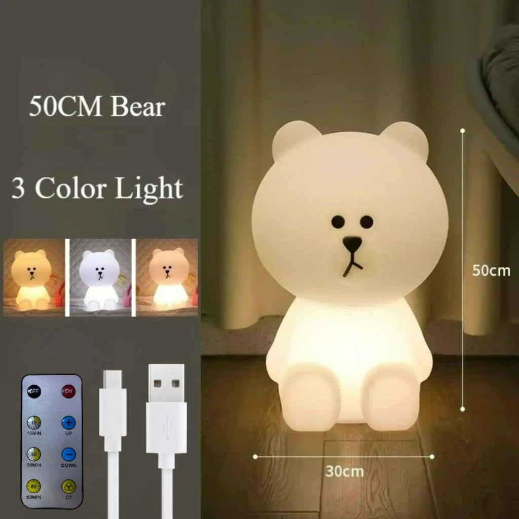 Cute Lighting Mood Light with Remote Control Dimming