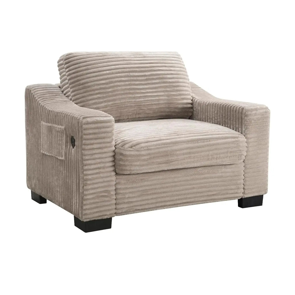 Oversized Accent Chair USB Charger