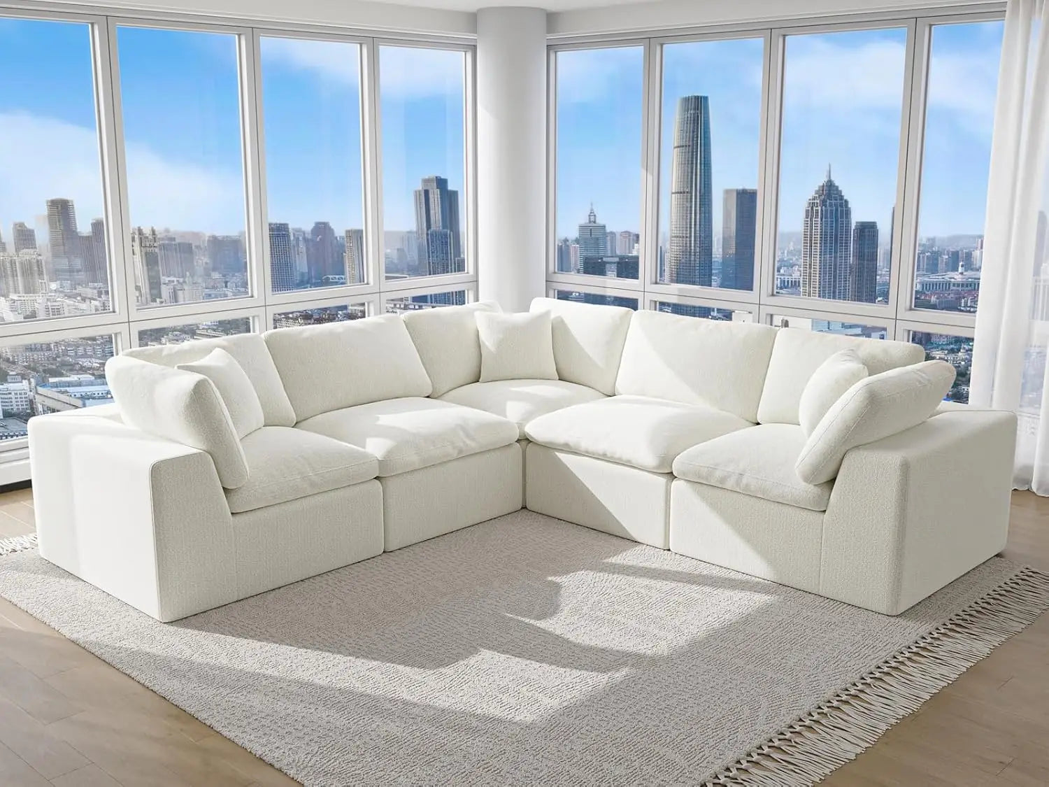 Cloud Couch Modular Sectional Couches for Living Room Corner