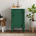 18-Inch Modern Bathroom Vanity with Sink