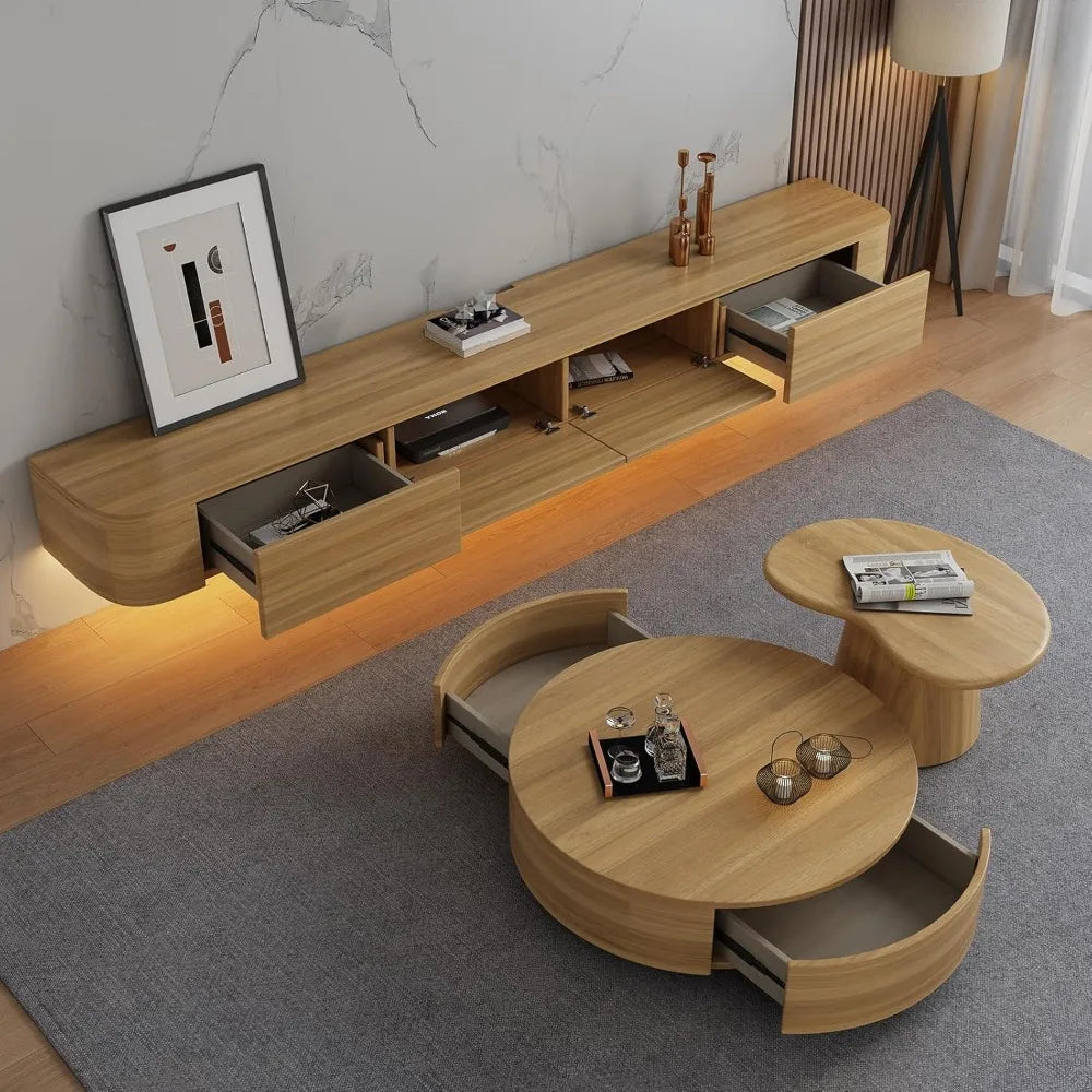 Floating TV Entertainment Center